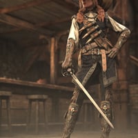 The Last Vampire Hunter HD-dForce Clothes and Weapons Set The Last Vampire Hunter HD-dForce Clothes and Weapons Set