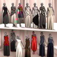 MeriMay Dress Designer Three | Daz 3D