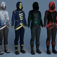 Sci-Fi Assassin Outfit Textures