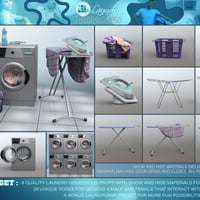 Z Household Chores Laundry For Genesis 8 Daz 3d 7053