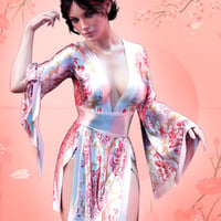 Dforce Xf Sexy Kimono 02 For Genesis 8 Females Daz 3d 9692