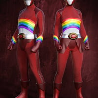 Rainbow Rangers Costume Rainbow Rangers Dress Indigo 