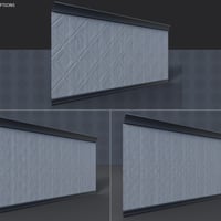 Embossed Art Deco Wallpaper Shaders Daz 3D
