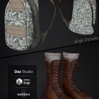 RELEASED] Camping Time & Jungle Girl Outfit Set [Commercial] - Daz 3D Forums