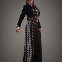 Women's mariachi outfit cheap